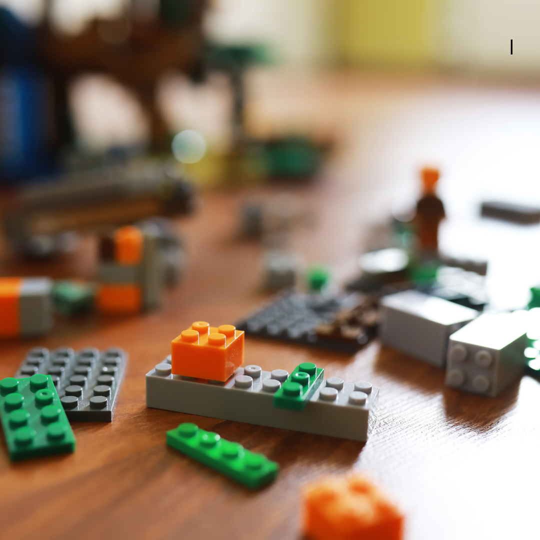 lego op de grond